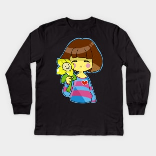 Frisk Undertale Kids Long Sleeve T-Shirt